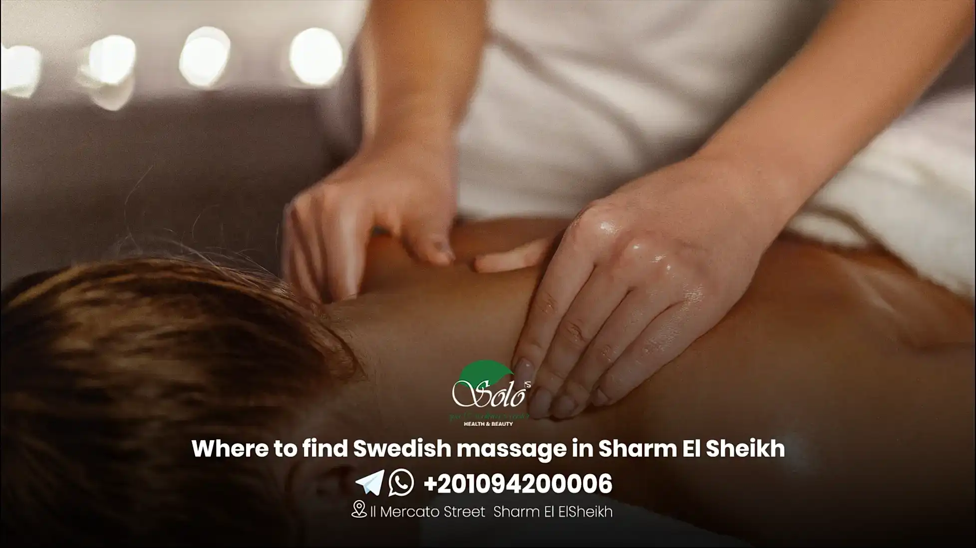 Where to find Swedish massage in Sharm El Sheikh